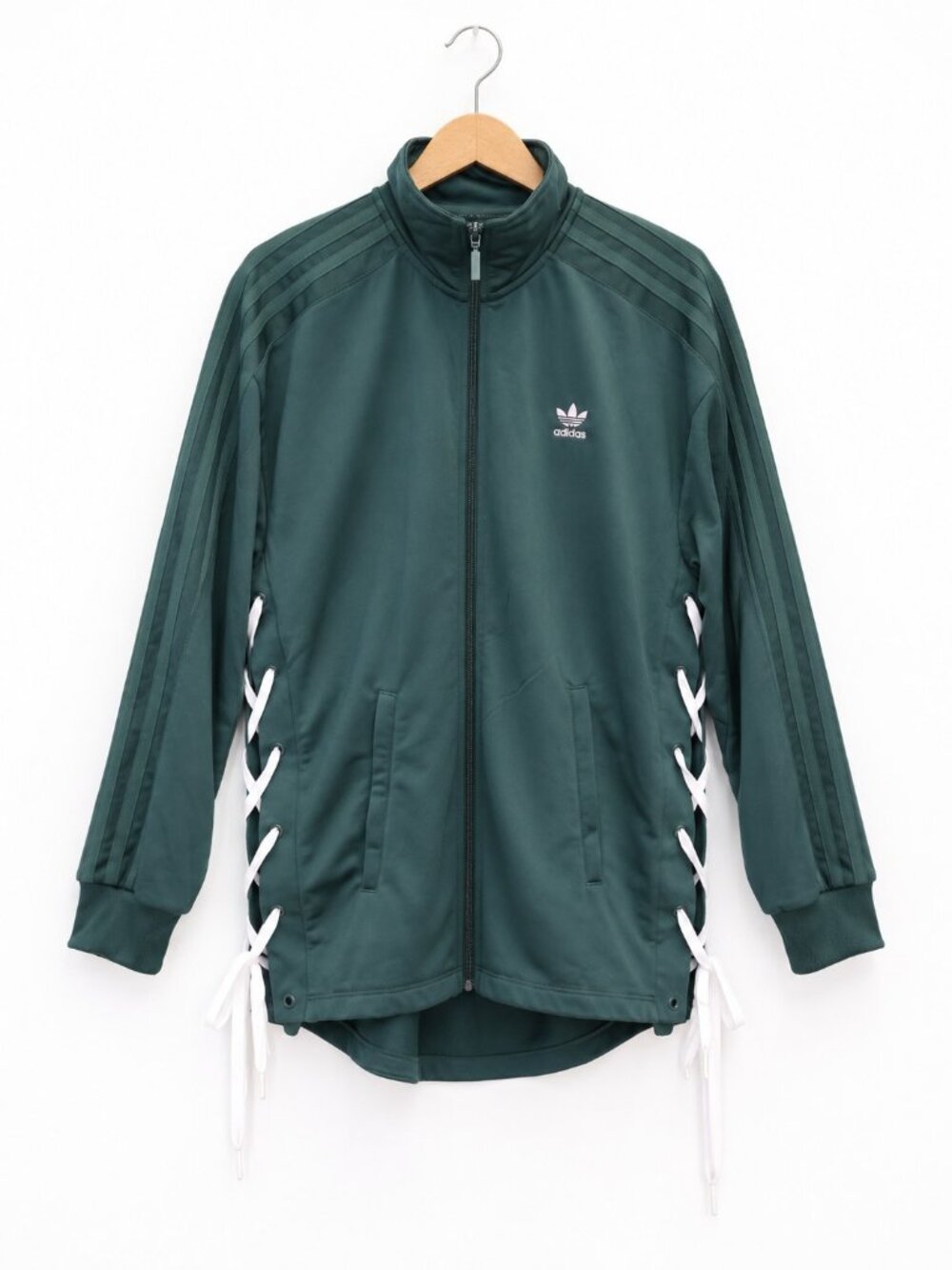 adidas Originals Always Original Laced Track Jacket Mineral Green Lace Up L